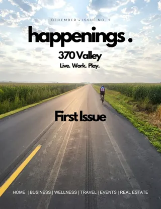 Happenings — Issue No. 1 cover