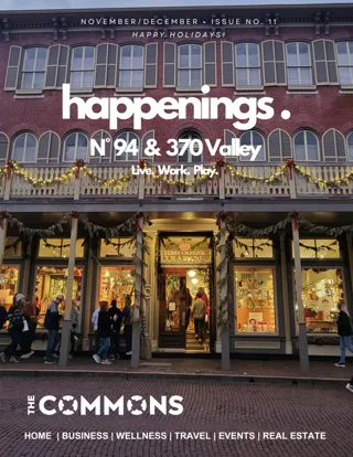 Happenings — Issue No. 11 — Holiday cover